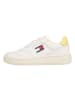 Tommy Hilfiger Shoes Leder-Sneakers in Weiß