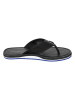 Tommy Hilfiger Shoes Leder-Zehentrenner in Schwarz