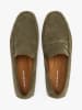 Tommy Hilfiger Shoes Leder-Mokassins in Khaki