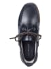 Tommy Hilfiger Leder-Mokassins in Dunkelblau