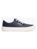 Tommy Hilfiger Leder-Sneakers in Dunkelblau