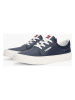 Tommy Hilfiger Leder-Sneakers in Dunkelblau
