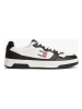 Tommy Hilfiger Shoes Leder-Sneakers in Schwarz/ Weiß