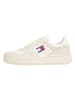 Tommy Hilfiger Shoes Leder-Sneakers in Creme/ Beige