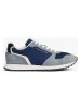 Tommy Hilfiger Shoes Leder-Sneakers in Dunkelblau/ Hellblau