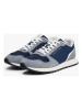 Tommy Hilfiger Shoes Leder-Sneakers in Dunkelblau/ Hellblau