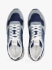 Tommy Hilfiger Shoes Leder-Sneakers in Dunkelblau/ Hellblau