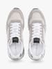 Tommy Hilfiger Shoes Leder-Sneakers in Grau/ Beige