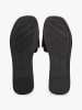 Tommy Hilfiger Shoes Leder-Pantoletten in Schwarz