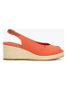 Tommy Hilfiger Shoes Keilpeeptoes in Lachs
