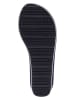 Tommy Hilfiger Shoes Keilzehentrenner in Dunkelblau/ Rot