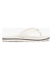 Tommy Hilfiger Shoes Zehentrenner in Weiß/ Schwarz