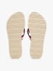 Tommy Hilfiger Shoes Zehentrenner in Beige/ Rot