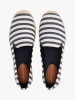 Tommy Hilfiger Shoes Espadrilles in Dunkelblau/ Weiß