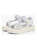 Tommy Hilfiger Haksandalen wit/lichtblauw