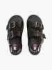 Tommy Hilfiger Shoes Leder-Keilsandaletten in Schwarz