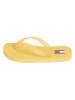 Tommy Hilfiger Zehentrenner in Gelb