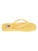 Tommy Hilfiger Zehentrenner in Gelb