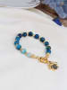 L'Atelier de Gaia Vergulde armband met edelstenen