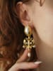 L'Atelier de Gaia Vergold. Ohrstecker mit Perlen
