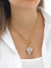 L'Atelier de Gaia Vergulde ketting met hanger - (L)50 cm