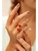 L'Atelier de Gaia Vergulde ring met edelstenen