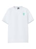Pieces Shirt "Alifi" wit/meerkleurig