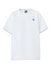 Pieces Shirt "Alifi" lichtroze/blauw