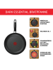 Tefal Bratpfanne "Essential" in Schwarz - Ø 28 cm