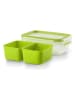 Emsa Frischhaltedose "Clip & Go" in Grün - 550 ml