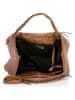 Lucca Baldi Skórzany shopper bag "Pitigliano" w kolorze jasnobrązowym - 41 x 34 x 30 cm