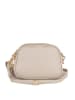 Pia Sassi Leren schoudertas "Monte Sparagio" crème - (B)23 x (H)17 x (D)7 cm