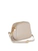 Pia Sassi Leren schoudertas "Monte Sparagio" crème - (B)23 x (H)17 x (D)7 cm