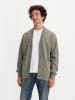 Levi's Cardigan in Grau/ Oliv