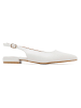 Sixth Sens Sling-Ballerinas in Weiß