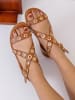 Sixth Sens Sandalen lichtbruin