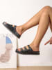 Sixth Sens Slippers zwart