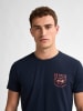 Petrol Shirt donkerblauw