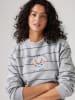 Levi's Sweatshirt in Hellgrau/ Dunkelblau