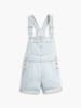 Levi's Jeans-Latzhose in Hellblau