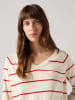 Levi's Trui crème/rood