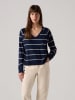 Levi's Pullover in Dunkelblau/ Weiß
