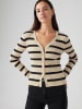 Levi's Cardigan in Creme/ Schwarz