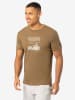 super.natural Funktionsshirt "Sun Lovers" in Hellbraun