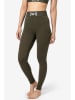 super.natural Funktionsleggings "Tundra175" in Khaki