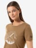 super.natural Functioneel shirt "Mountain Mandala Tree" lichtbruin