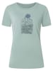 super.natural Functioneel shirt "Preikestolen Cliffs" saliegroen