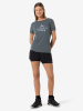 super.natural Functioneel shirt "I Love Climbing" grijs