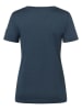 super.natural Funktionsshirt "Mount Flower" in Dunkelblau