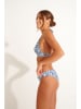 Livia Monte-Carlo Biustonosz bikini "Hinoki" w kolorze błękitno-granatowym